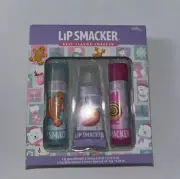 Lip Smacker Holiday Lip Care Collection gingerbread, strawberry, cinnamon bun