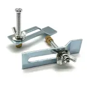 Undermount Sink Clips Kitchen Bathroom under Counter Ceramic Washbasin Clamps Br