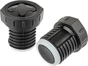 2 PCS Vacuum Insulated Beverage Stopper Pico de Mate Replacement Part For THERMOSS Stainless Classic Vacuum Insulated Wide Mouth Bottle Parts Shop Replacement Thermo s Stopper (40 Ounce Black)