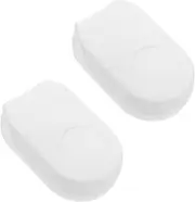 MOTHNUR 2 Pack Outdoor Curtain Weights Heavy Duty Bead Handles for Blinds Shades Modern Design for Windy Days White