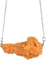 [Fuqimanman2020] Imitation Food Keychain Fried Chicken Leg Chicken Wing Chicken Nugget Keychain Accessories