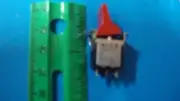ALCO MSD-106F RED PADDLE SWITCH SPDT ON- (ON) momentary