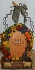 3-D Farm-sheep/garden vegetables/fruit 3.5x5" Photo/Picture Frame-New w/shelf
