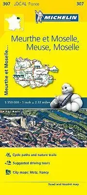 Meuse, Meurthe-et-Moselle, Moselle, - Michelin Local Map 307 - 9782067210011
