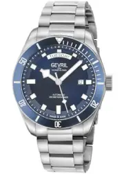 Gevril Men's 48631B Yorkville Swiss Automatic Diver Stainless Steel Watch