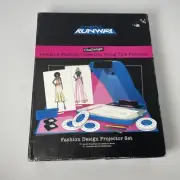 Fashion Design Studio Art Projector Portable Set 125+ Design Project Runway New!