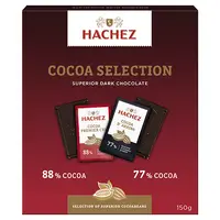 在飛比找蝦皮商城優惠-【HACHEZ】13537精選巧克力(77% & 88%) 