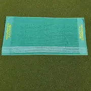 SCOTTY CAMERON - VINTAGE CADDY TOWEL - GREEN WHITE YELLOW
