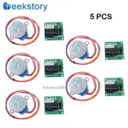 5pcs 28BYJ-48 4 Phase Gear Stepper Motor DC 5V+ULN2003 Driver Board for Arduino