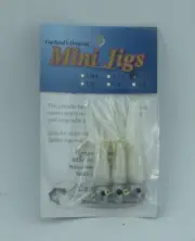 Canyon Lures 10147 Mini Jig 1/16 oz Pearl White 3CT