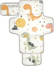 Reusable Portable Changing pad with Tissue Pocket Portable Diaper Changing pad for Girl & Boy