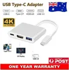 USB 3.1 TYPE-C to HDMI VGA USB3.0 Charging Hub Adapter For Acer Aspire R 14 V15