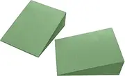 Yoga Wedge - Squat Wedge Block | Squat Wedge | Foam Yoga Wedge Blocks | Non Slip Yoga Wedge For Wrists And Hands | Non-Slip Slanting Yoga Pilates Wedge | Foam Incline Slant Board For Leg, Calf