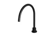 MEIR Round Brass Swivel Hob Spout - Matte Black