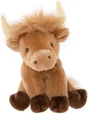 [Charlie Bears] Cuddle Cubs Highland Cow Plush Teddy Toy Soft Stuffed Animal Bear Cute