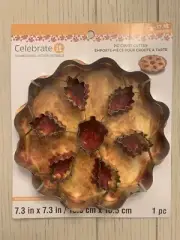 NEW Thanksgiving Leaves & Acorn Pie Crust Cutter Celebrate It New