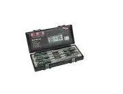 Force T5056 5pc 8"/200mmL File Set: Flat Round Half Round Square Tri-angle