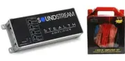 Soundstream ST4.1200D Stealth 1200W 4Channel Class D Motorcycle Car Audio Amplif