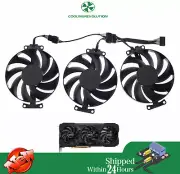 75MM T128015BU DC12V 0.50AMP Graphics card fan for ASUS ATS RX6750GRE