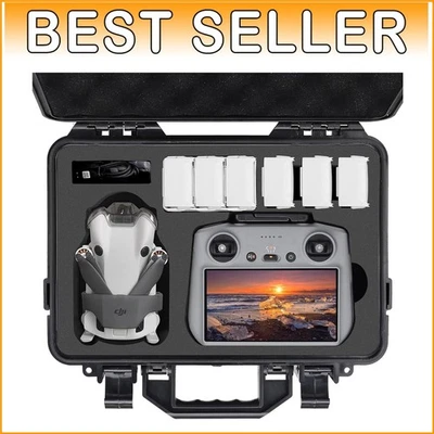 Secure Hard Case for DJI Mini 4 Pro/3 Pro - Ultimate Travel Companion for Drones