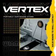 Winmau Vertex Quick Dartboard Stand Birthday Christmas Man Cave Bar Gift