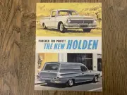 1963 HOLDEN EH UTE PANEL VAN ORIGINAL RARE BROCHURE