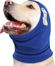Noise Cancelling Headphones for Dogs, Calming Hoodie for Dogs, Resting Headgear for Dogs, Washable Winter Hat, Elastic Ear Protectors for Dog Grooming