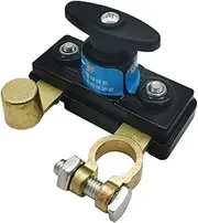 Battery Cut Off Isolator – Car Battery Disconnect 12/24V | Leakage Heavy Duty Waterproof for Auto Truck RV Boat, Quick Disconnect Battery Terminal Protector Accessory
