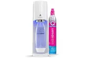 Sodastream E-Terra Starter Pack Soft Fizzy Drink Sparkling Electric Maker Soda Stream White