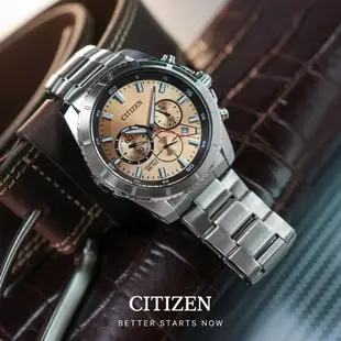 CITIZEN 星辰 Chronograph系列 三眼計時腕錶 限定發售款【Watch On-line Store】