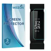 [3 Pack] Fitbit Inspire 2 Ultra Clear Screen Protector TPU Film for Fitness Tracker by MEZON – High Protection, Shock Absorption (Inspire 2, Clear) – FREE EXPRESS