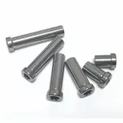 Lightening Bolts Titanium Brake Nut