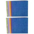 Thick card Rainbow paper Pearlescent paper Birthday party decoration