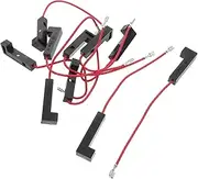 LIFKICH Microwave Oven Repair Parts 10pcs High Voltage Fuse Replacement 800ma for Use and Easy Installation