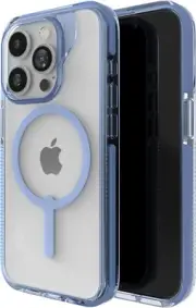 ZAGG - Santa Cruz Snap MagSafe Case for Apple iPhone 15 Pro - BLUE