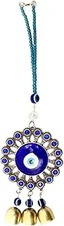 RORPOIR Bell Ornaments Evil Eye Anklet Bad Glasses Storage Rack Eye Necklace for Women Evil Eye Charm Car Ornaments Hanger Evil Goods Charm Necklace of The Lid Blue Eye Ornament Diamond
