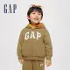 【GAP】幼童裝 Logo連帽外套-卡其色(890199)