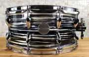 Click 6.5x14 Maple Snare Drum 60's Japanese Black Oyster Trick Multi Strainer
