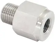 Aeroflow 1/2"-20 Pipe Reducer Male to 3/8"-24 Inverted Flare Brake - AF391-05-03SS