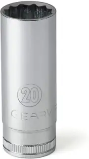 GEARWRENCH 1/2" Drive 12 Pt. Deep Socket, 30mm - 80826