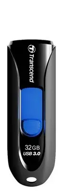 Transcend 16gb Jetflash 790 Usb 3.0 Flash Drive - 16 Gb - Black, Blue -