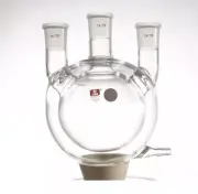 Lab glassware double jacket three neck flask 24/291L Reactor flask for dannyisco