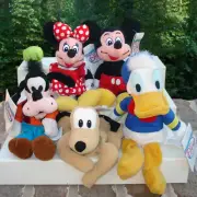 Beanies - Disney - 1997 Disney Bean Bag Set - New - Mint Tags