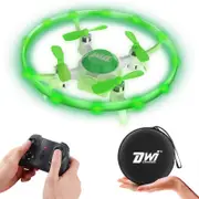 4.2 Pouces Mini Drone pour Enfants avec Lumires LED Crash Proof One Key Dcollage Atterrissage Spin Flips RC Flying Toys Drones pour Dbutants Garon