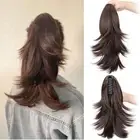 Ombre Claw Clip Ponytail Wig Clip in Pony Tail Hairpiece Daily