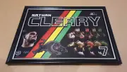 NATHAN CLEARY *Framed & Digitally Signed* NRL ARTWORK [PENRITH PANTHERS]