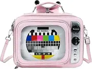 [Generic] Travel Backpack - TV Shape Shoulder Bags for Anime Display - Large Capacity School Daypack, Multifunctional Travel Supplies for Women, Girls