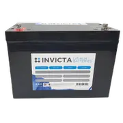 Invicta 12V 100Ah Lithium Battery with 4 Series Functionality