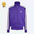 ADIDAS Men's ADICOLOR FIREBIRD TRACKTOP JACKET IY9897 Purple Asian Fit