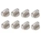 Brushed Metal Gas Stove Knobs Cooker Control Switch Range Oven Knobs Cooktop KB9